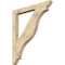 Ekena Millwork Funston Slat Rough Sawn Bracket, Douglas Fir, 4"W x 42"D x 48"H BKT04X42X48FST06RDF - alternate 1